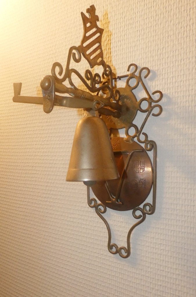Speciaal wandbel, kloosterbel [jcm1767], Antiek en Kunst, Antiek | Brons en Koper, Ophalen of Verzenden, Brons
