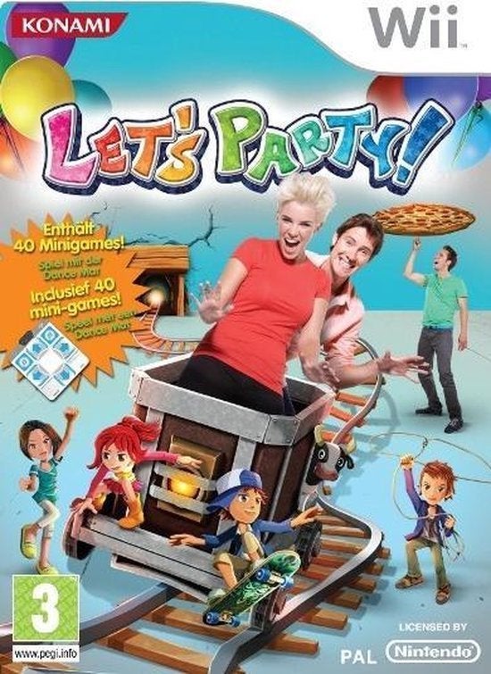 Let's Party, Consoles de jeu & Jeux vidéo, Enlèvement ou Envoi, 1 joueur, Autres genres, Utilisé
