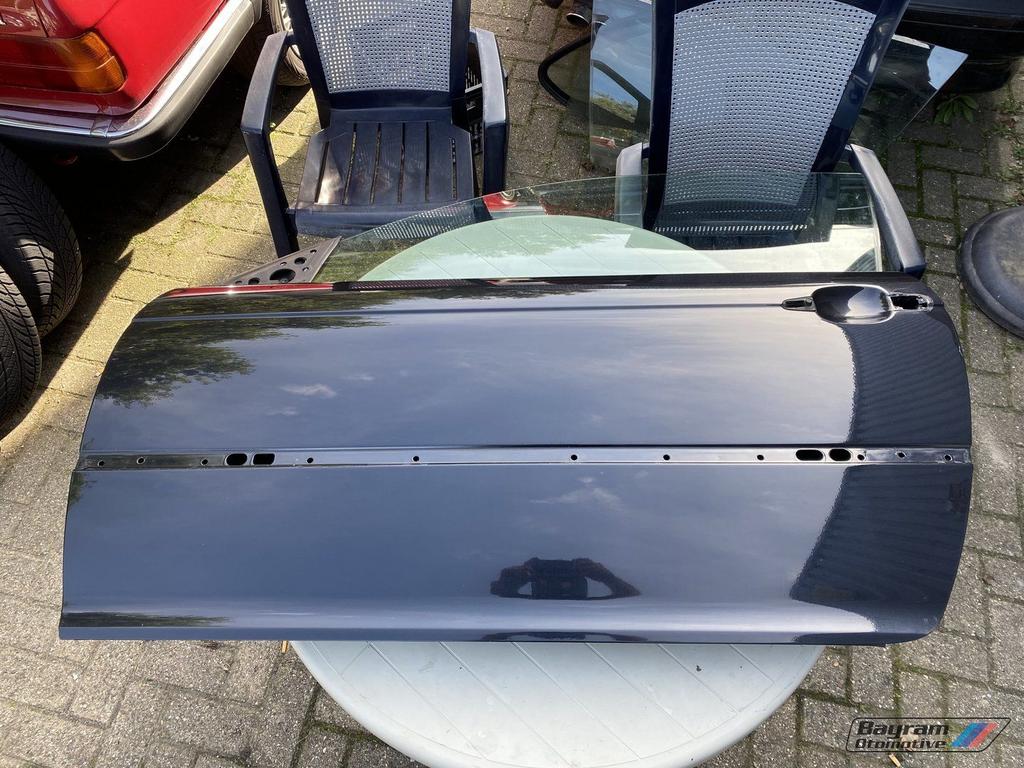 Bmw E46 coupe portier cabrio deur zwart links 3-serie, Ophalen, Gebruikt, -, Deur