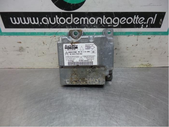 Module airbag d'un Citroen C4 (C4 04-), -, 3 mois de garantie, Utilisé, -