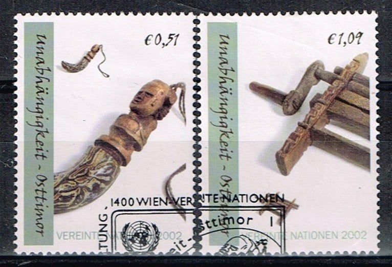 Postzegels van de VN - Wenen - K 5677 - Oost Timor, Verzenden, Gestempeld