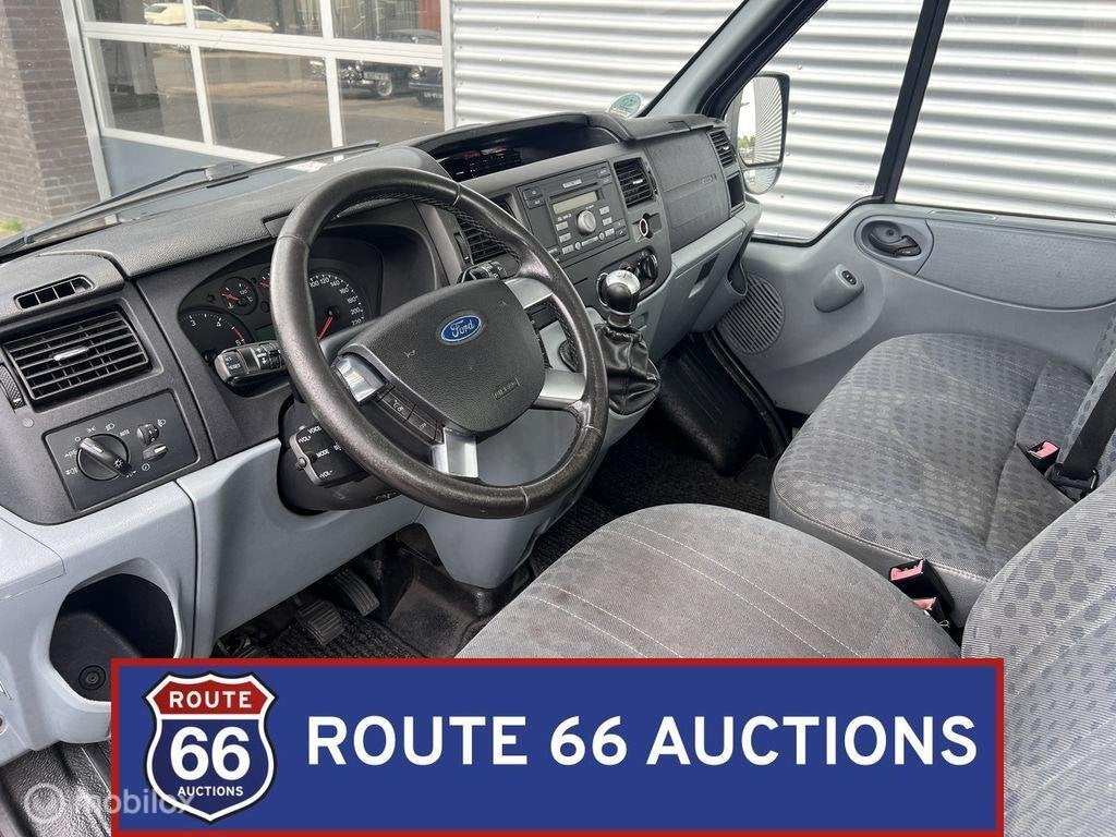 Ford Transit 350 Flatbed Truck | 2008 | Route 66 Auctions, Auto's, Gebruikt, Zwart, Bedrijf, Handgeschakeld