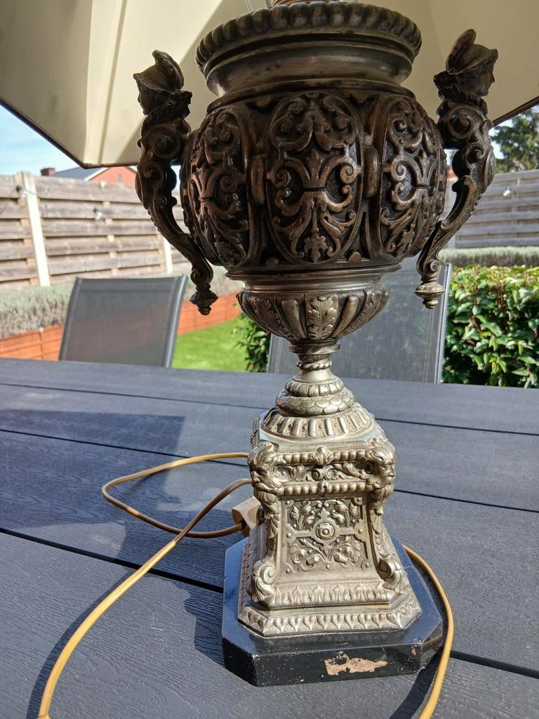 Staanlamp, Ophalen