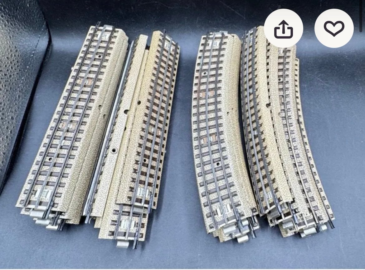 Oude marklin rails, Ophalen, Zo goed als nieuw, Rails