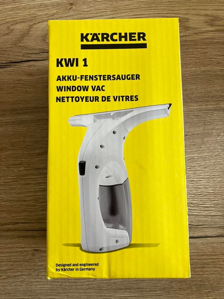 Kärcher ruitenwisser accu nieuw, Huis en Inrichting, Schoonmaakartikelen, Ophalen of Verzenden, Raamwisser of Trekker