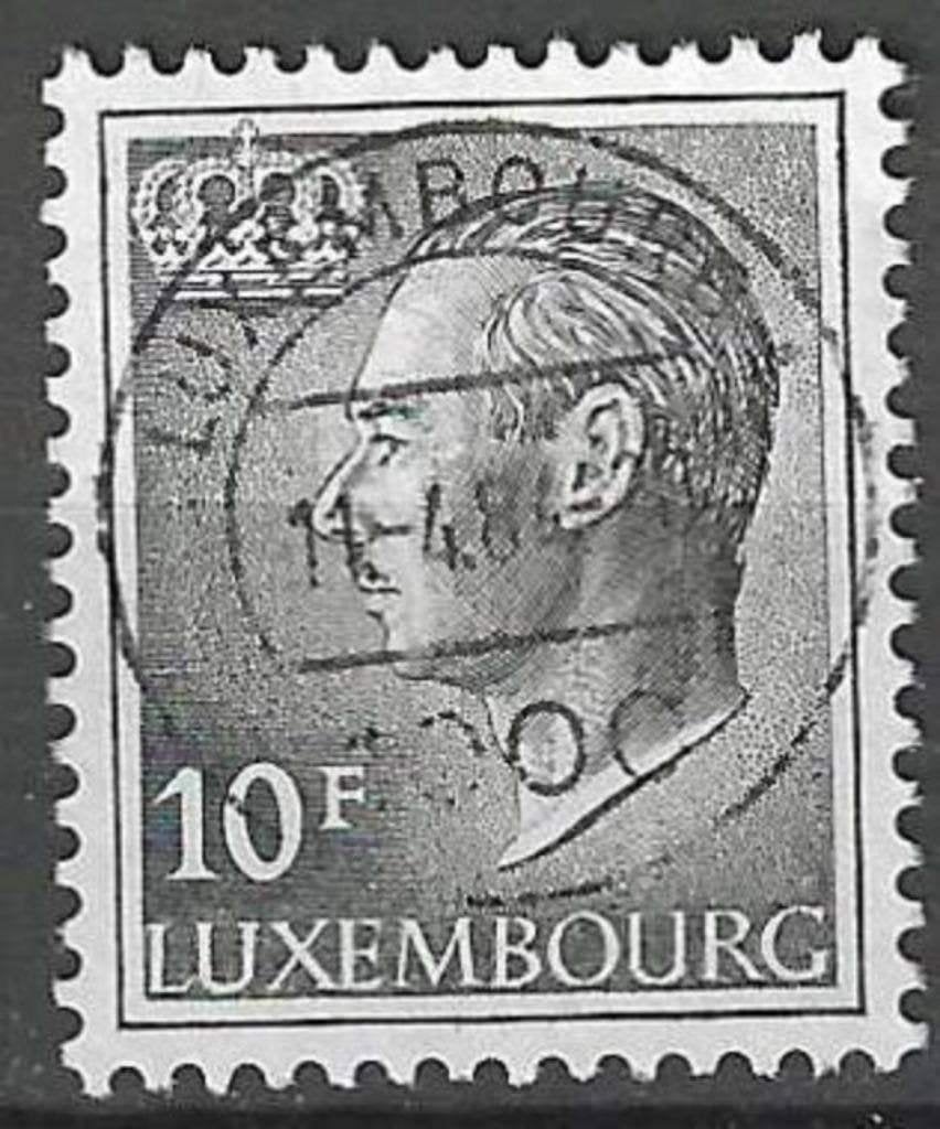 Luxembourg 1975 - Yvert 853 - Grand-Duc Jean (ST), Envoi, Luxembourg, Affranchi