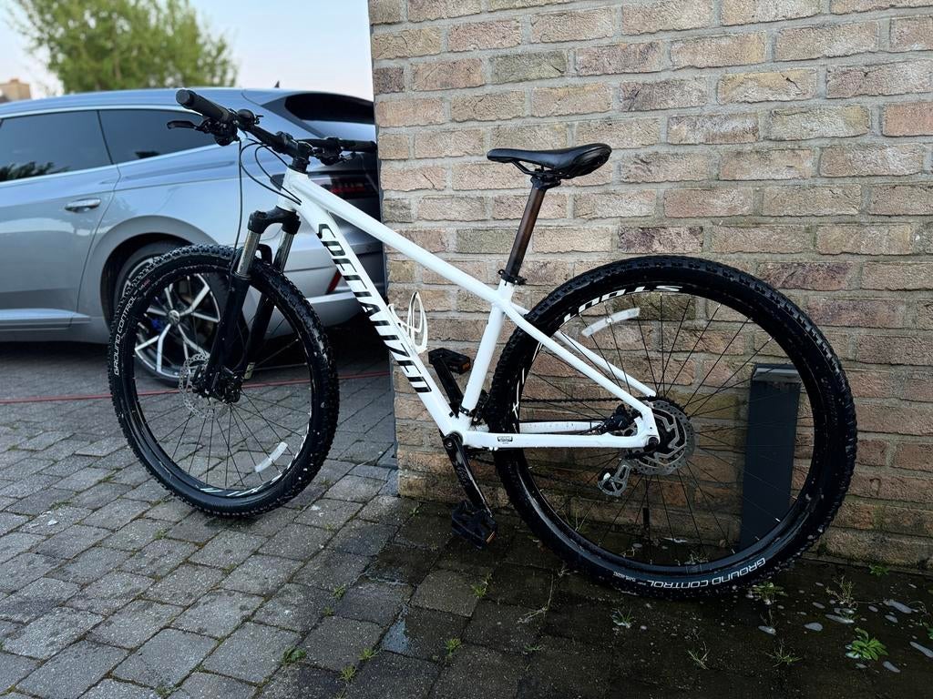 Witte specialized mountainbike, Enlèvement, Comme neuf, Hommes, Autres marques