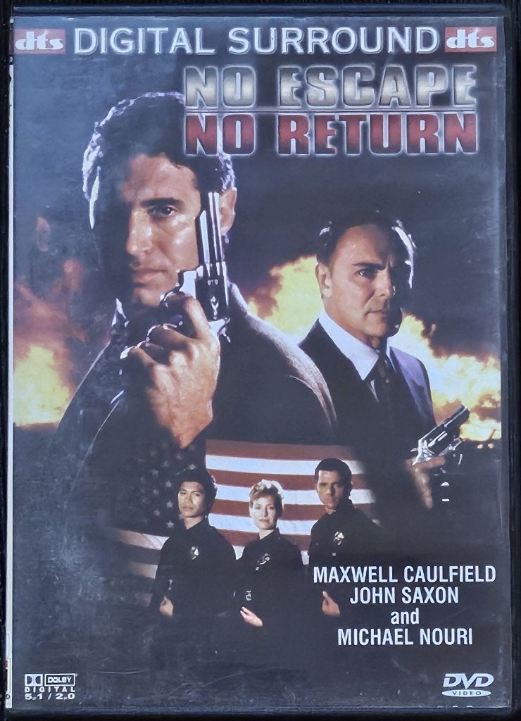 No Escape, No Return (1993), Cd's en Dvd's, Dvd's | Actie, Engels, Nederlands, Actie, Ophalen of Verzenden