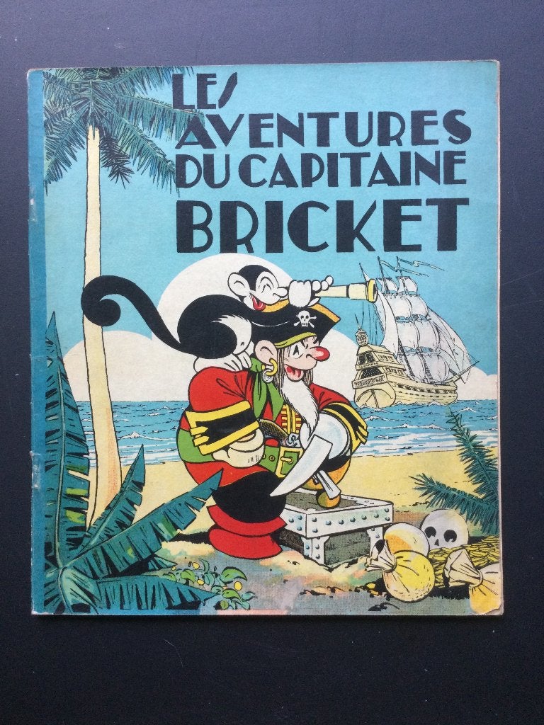 vintage 1936 les aventures du capitaine bricket, Antiek en Kunst, Ophalen of Verzenden