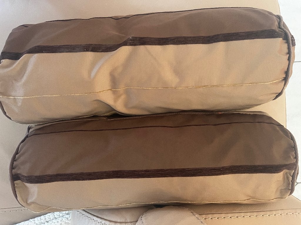 Coussins cylindriques, Maison & Meubles, Accessoires pour la Maison | Coussins, Utilisé, Brun, Cylindrique, Enlèvement
