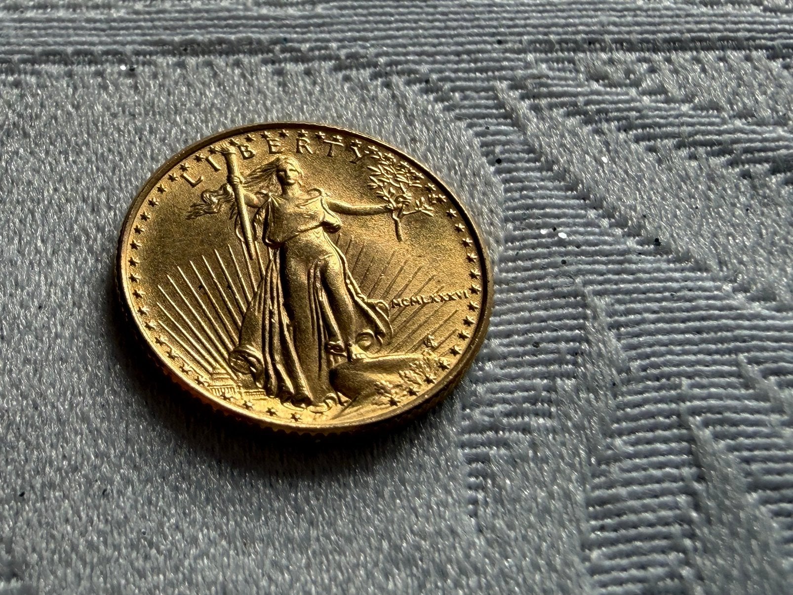 1/10 oz Amerikaans goud, Ophalen, Noord-Amerika, Losse munt, Goud