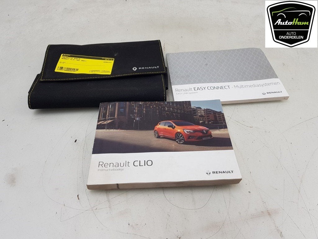 MANUEL UTILISATEUR Renault Clio IV (5R) (01-2012/08-2021), Utilisé, Renault