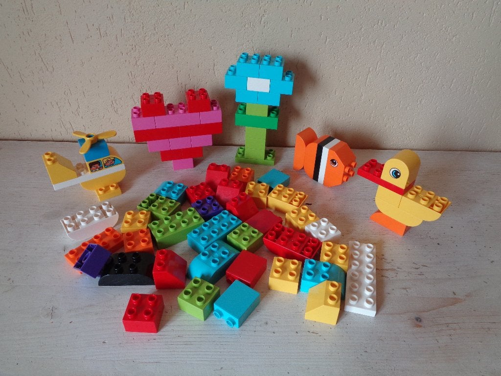 LEGO Duplo Mijn eerste bouwstenen 10848, Ophalen of Verzenden, Gebruikt, Compleet, Duplo