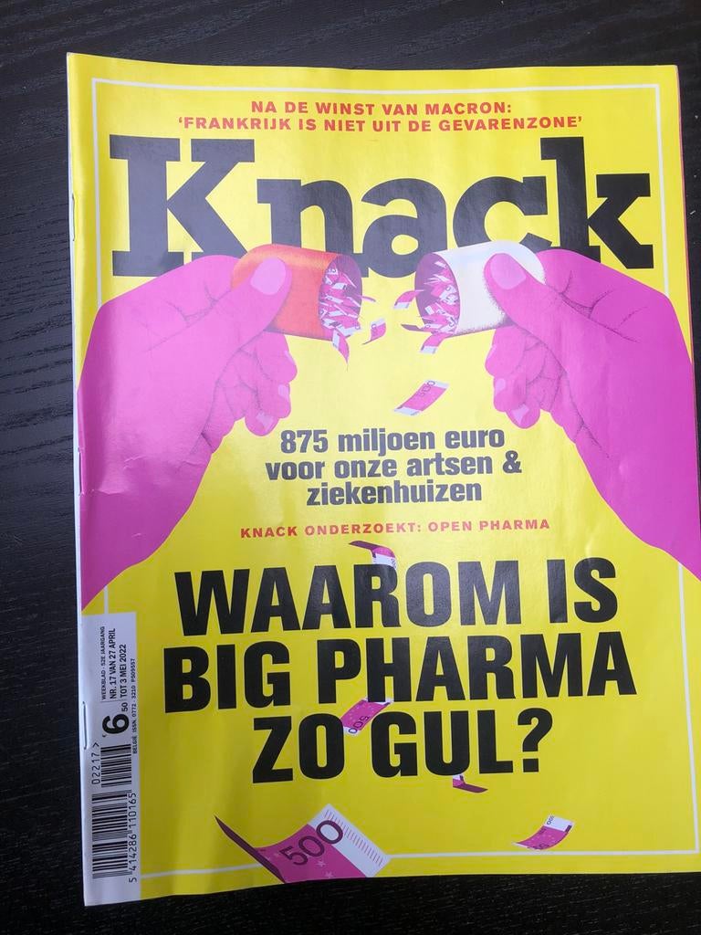 Knack 27 april 2023: Arno- music was his dope, Verzamelen, Ophalen of Verzenden, 1980 tot heden, Tijdschrift