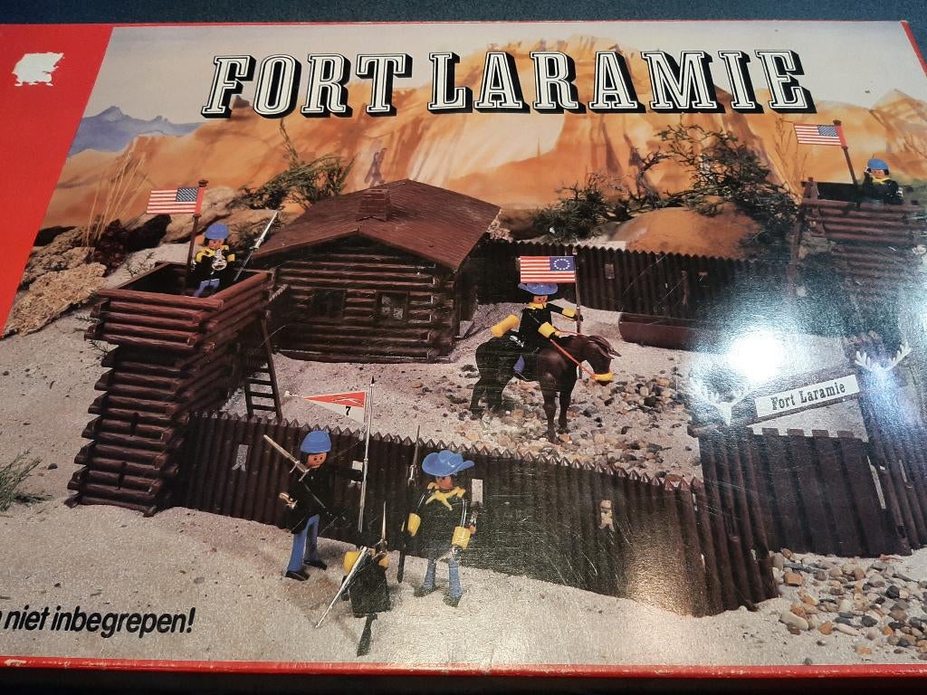 Playbig Vintage Fort Laramie in doos. Vintage jaren 60/70, Ophalen of Verzenden