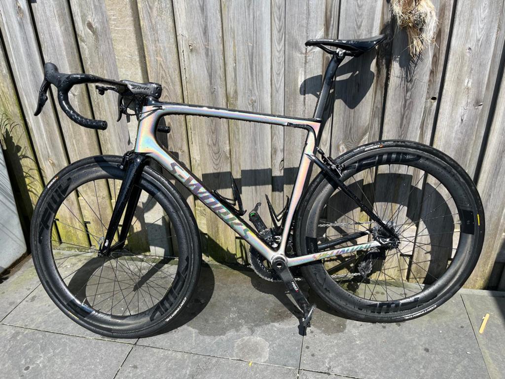 Specialized Sworks Tarmac SL6 Sagan Superstar, Fietsen en Brommers, Fietsen | Racefietsen, Zo goed als nieuw, Ophalen