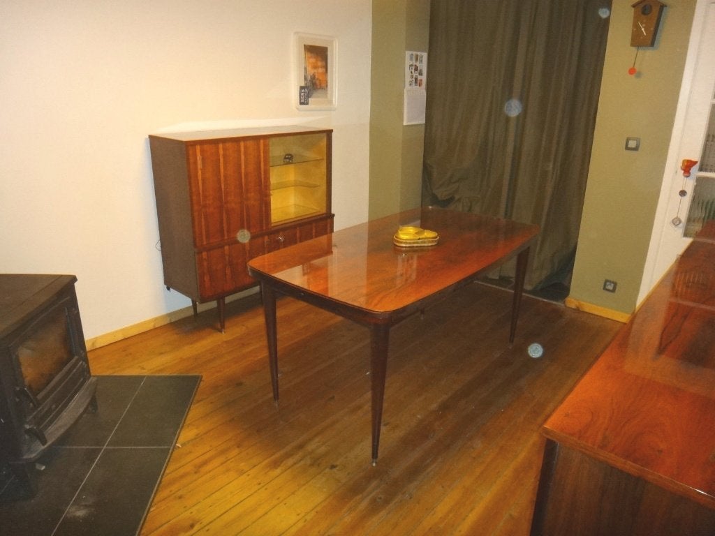 Salle à manger Vintage - Palissandre de Rio  Dalbergia Nigra, Enlèvement