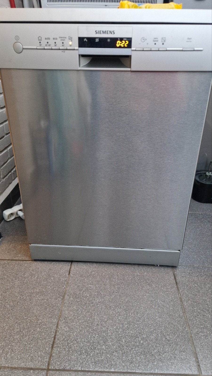 Siemens vaatwasser, Ophalen