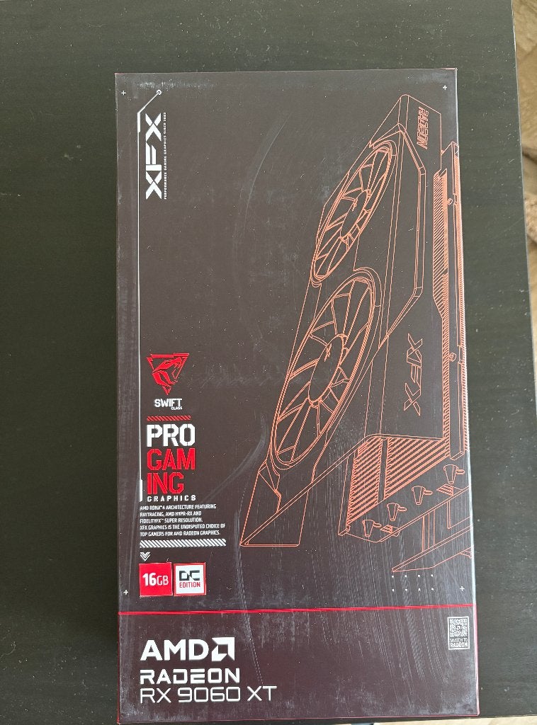 RX 9060 XT 16GB - XFX GPU, Computers en Software, Ophalen, AMD, GDDR6, Zo goed als nieuw