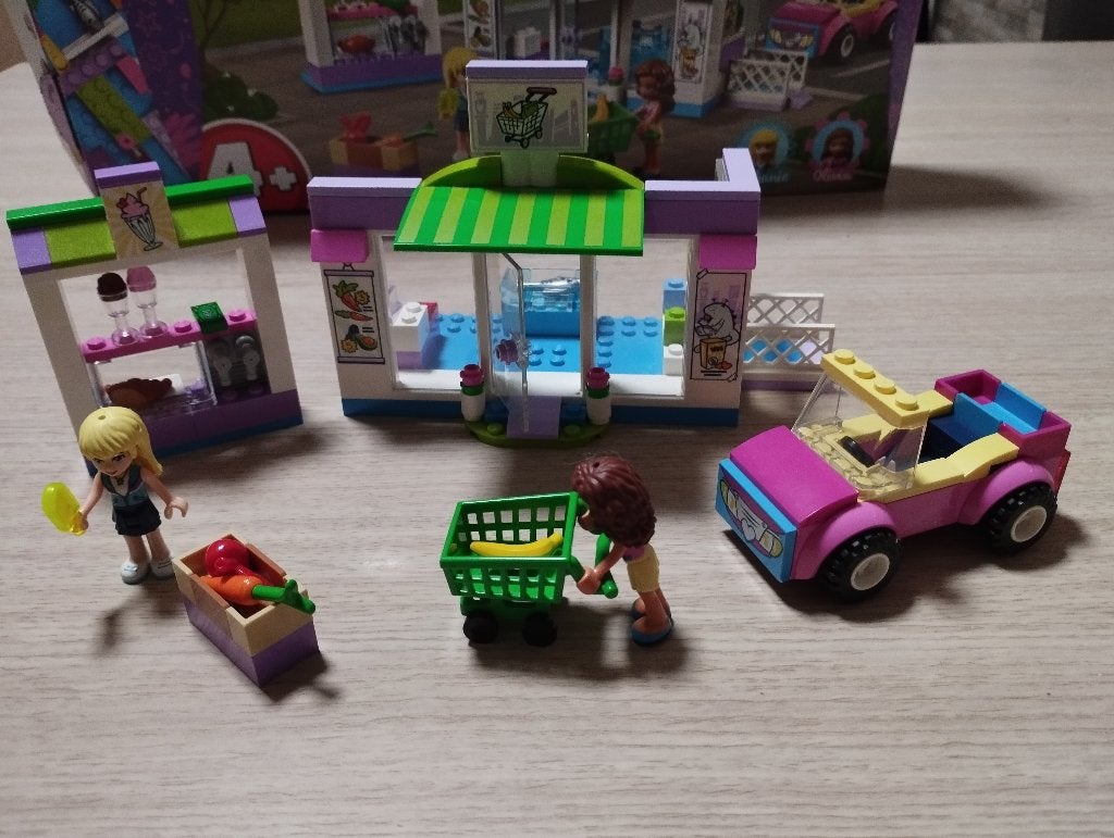 Lego Friends 41362 Heartlake city supermarket, Compleet, Lego, Friends, Ophalen of Verzenden