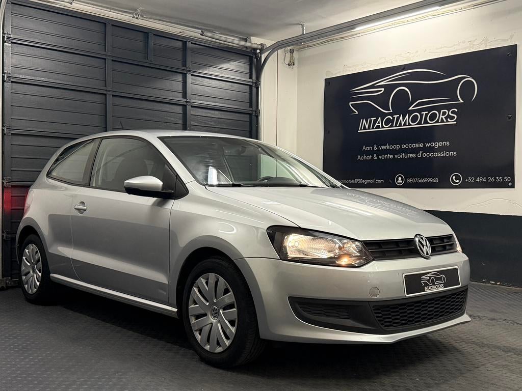 Volkswagen Polo Trendline 1.2i 98.000 KM 2012, Autos, Achat, 750 kg, Entreprise, Garantie prolongée