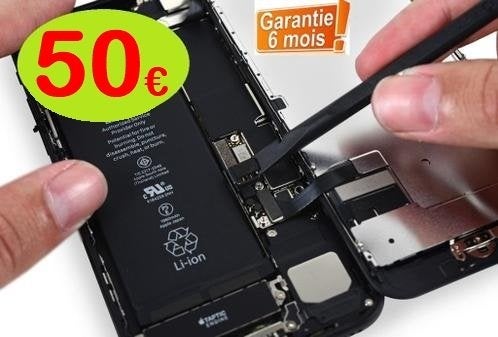 Réparation connecteur de charge iPhone 8 Plus à 50€ Garantie, Enlèvement, Apple iPhone