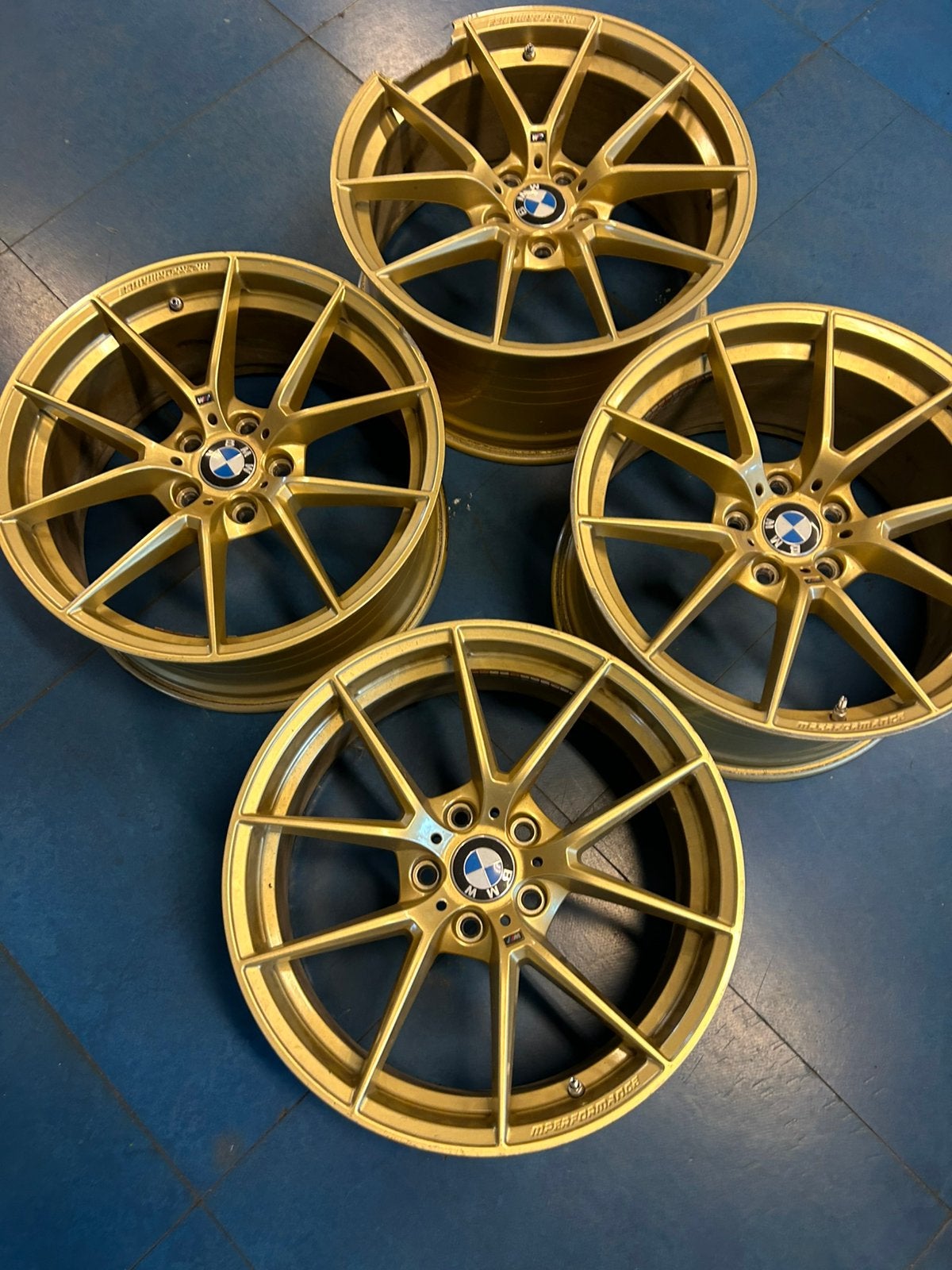763 M style 19 inch . één schijf is beschadigd, Enlèvement, 19 pouces, Jante(s)