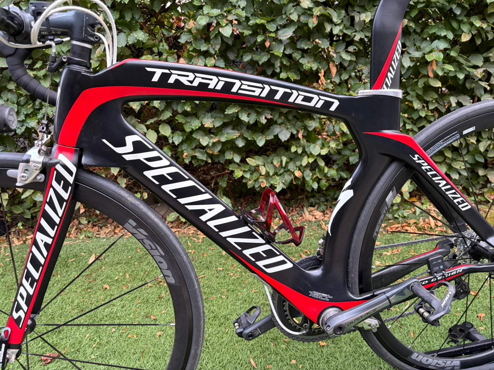 Specialized Transition Pro Carbon dura Ace\ Ultegra, Fietsen en Brommers, Ophalen, Carbon, Velgrem, 49 tot 53 cm