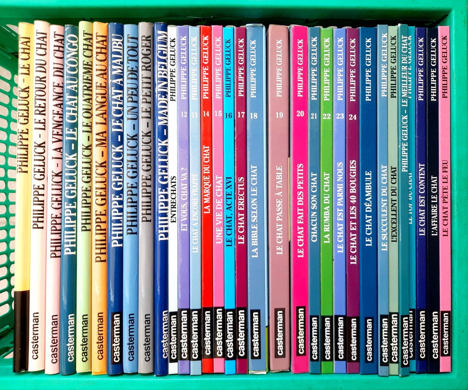 lot 32 Albums Le Chat - Philippe Geluck, Livres, Série complète ou Série, Enlèvement, Comme neuf, Philippe Geluck
