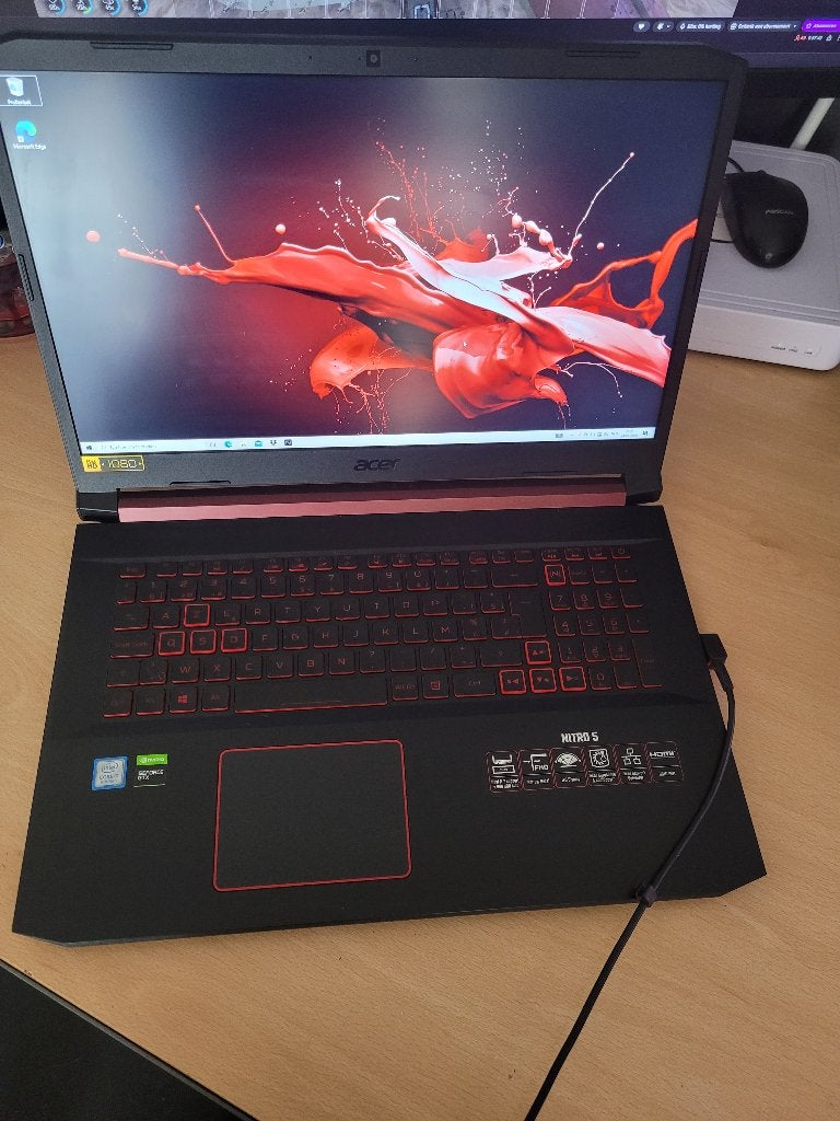 Gaming laptop Acer Nitro 5 AN517-51-729L Azerty, Computers en Software, Windows Laptops, Ophalen, Gaming, SSD, Azerty