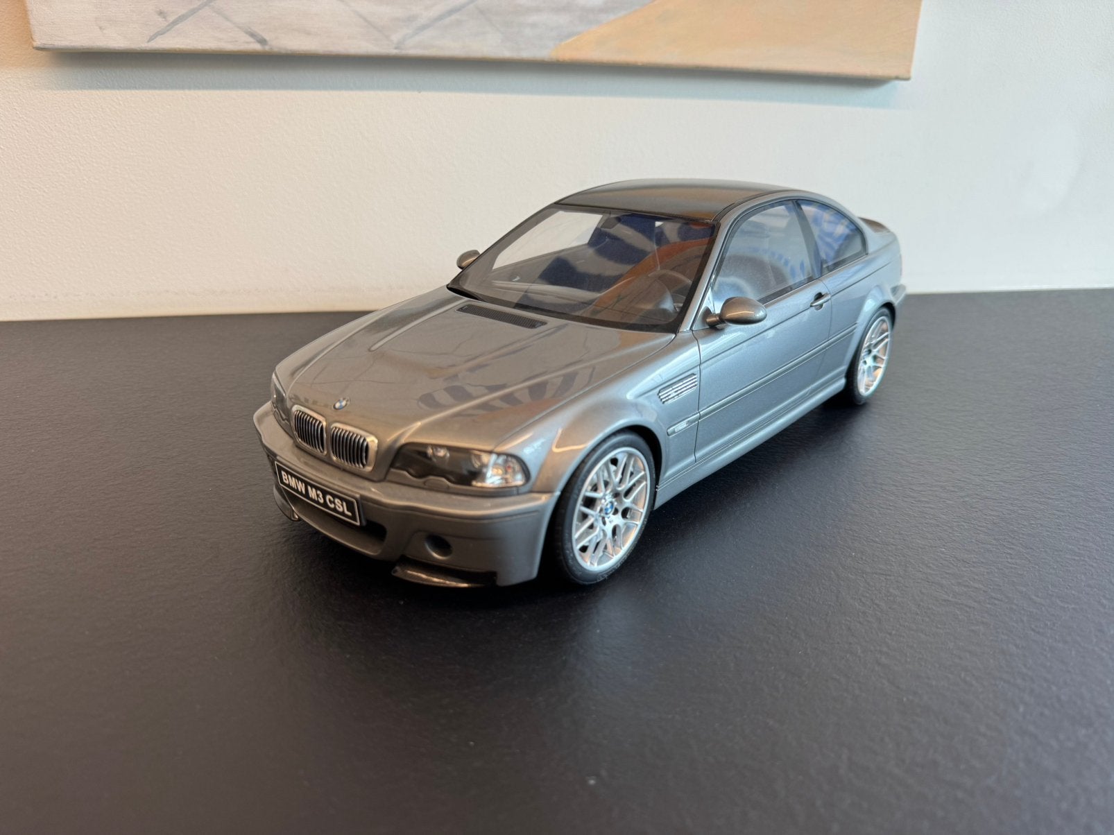 Ottomobile BMW E46 M3 CSL 1/12, Hobby en Vrije tijd, Ophalen of Verzenden, Zo goed als nieuw
