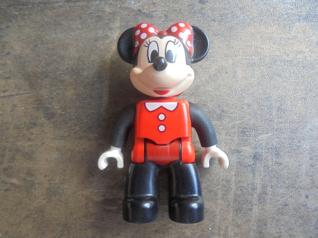 Lego Duplo Disney Figure Minnie Mouse (zie foto's), Enlèvement ou Envoi, Utilisé, Briques en vrac, Disney