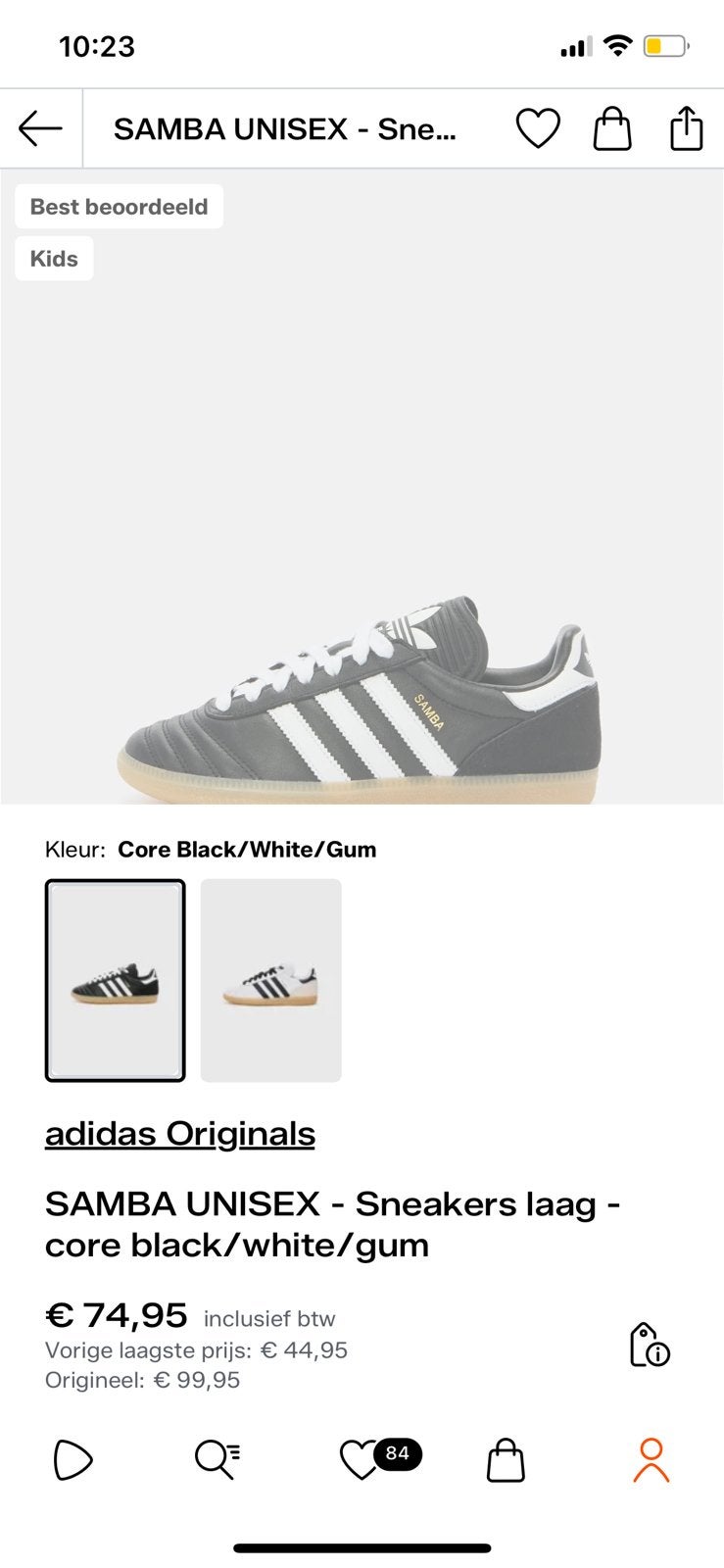 Schoenen adidas, Ophalen of Verzenden, Zo goed als nieuw
