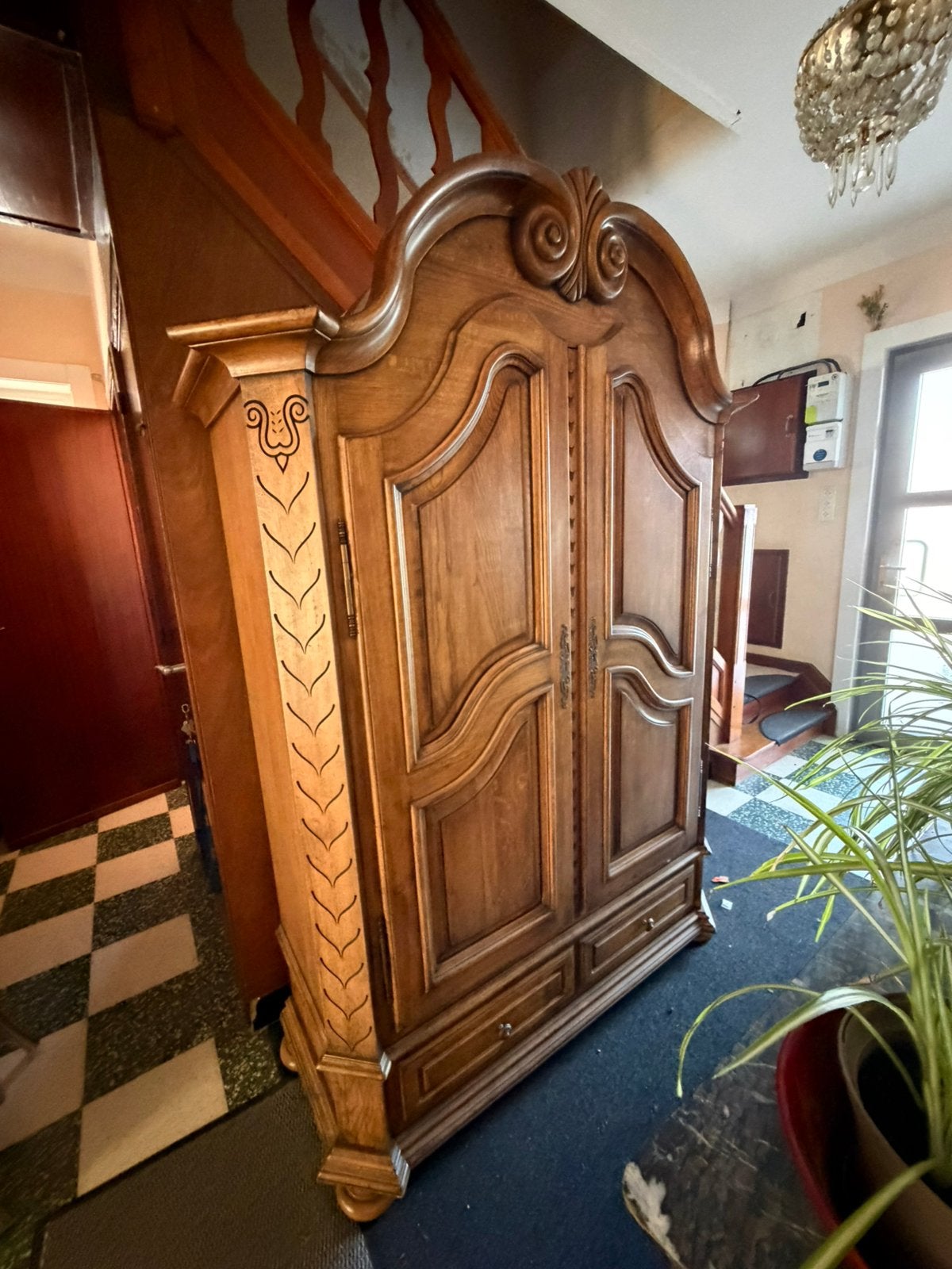 Eiken kast, Antiek en Kunst, Ophalen