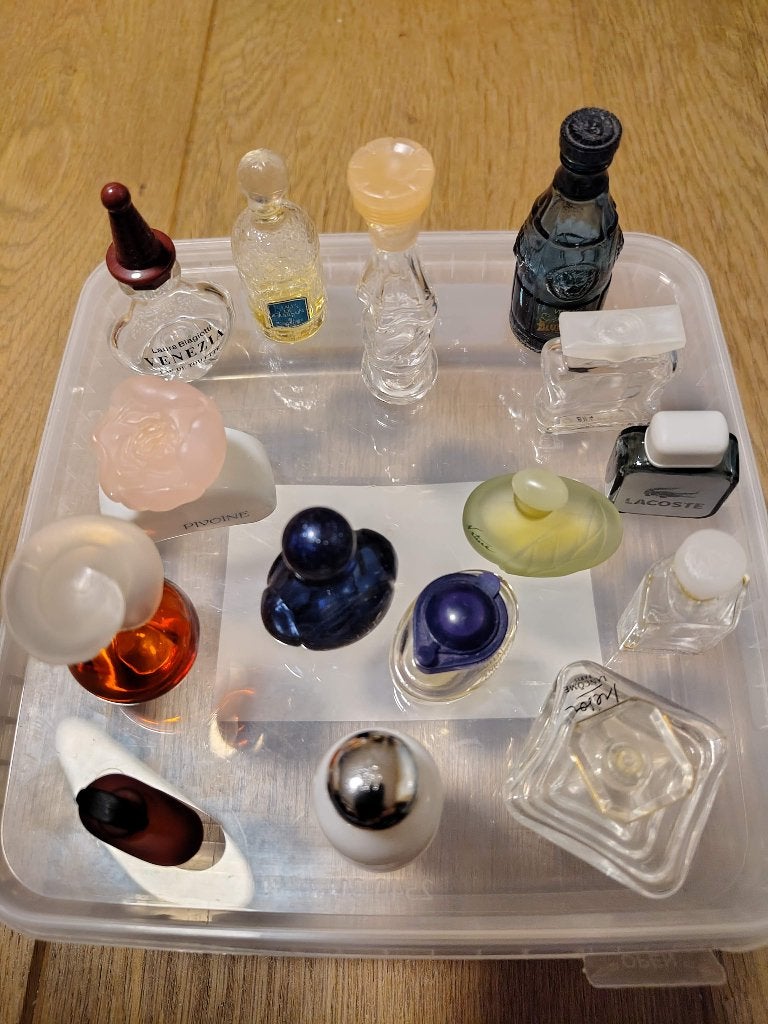 kleine parfumflesjes, Enlèvement, Utilisé, Miniature