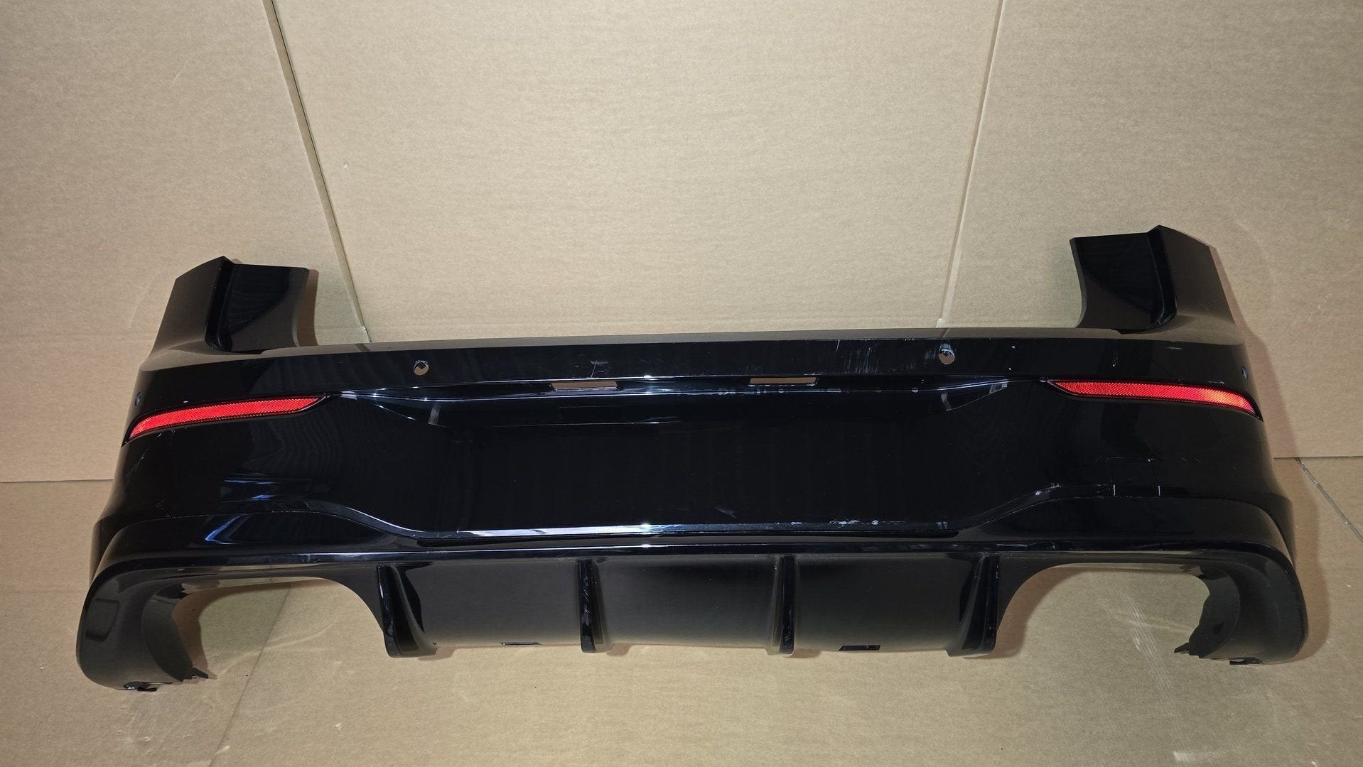 Achterbumper VW Golf 8 VIII R R20 ORIGINEEL 5H6807421B 6xPDC, Auto-onderdelen, Carrosserie, Bumper, Volkswagen, Achter, Gebruikt
