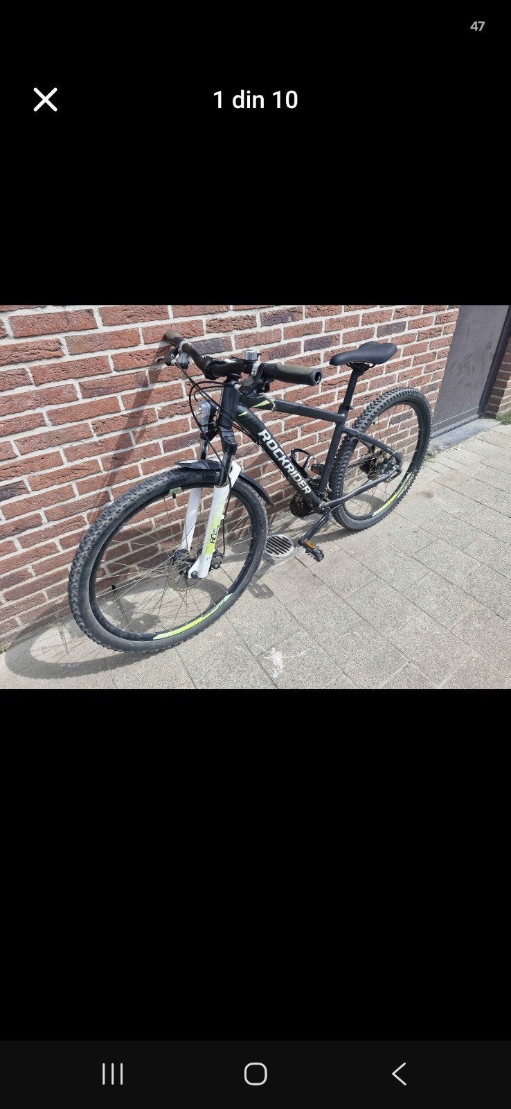 Mountainbike, Ophalen, Gebruikt