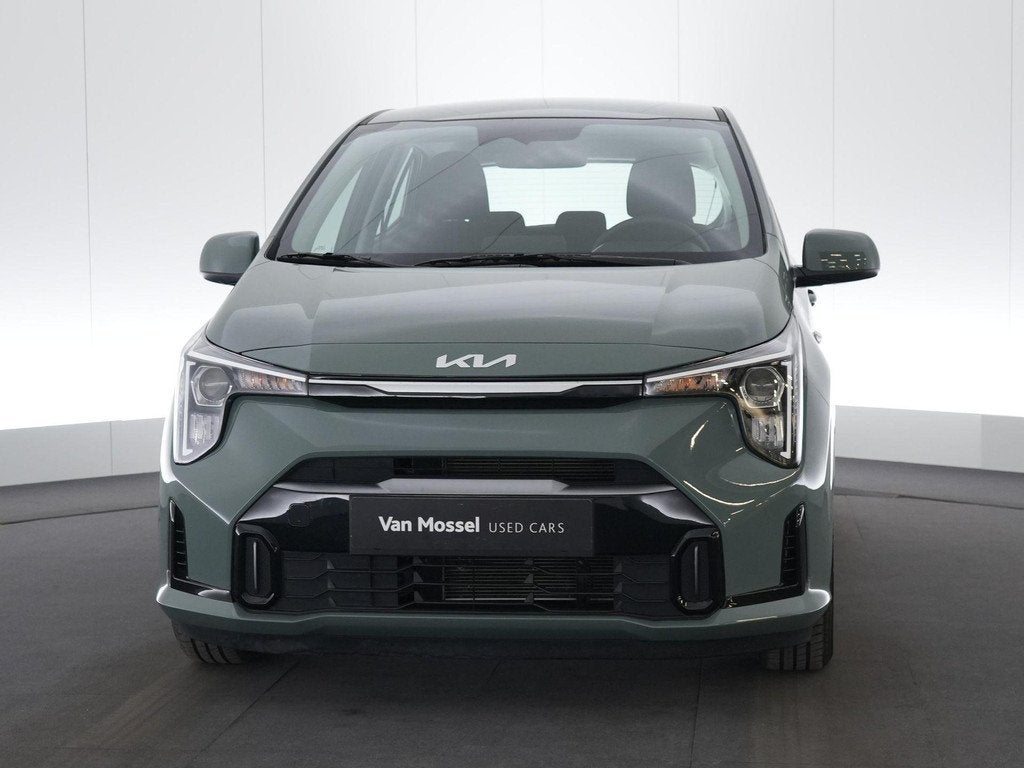 Kia Picanto 1.0 MPI 63 Pulse AMT, Auto's, Kia, 4 zetels, Stof, Gebruikt, Zwart