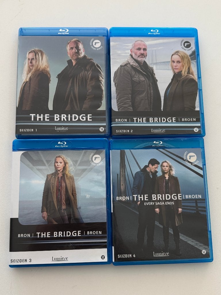 The Bridge (Lumière Crime Series) Blu-ray - Seizoen 1/2/3/4, Thrillers et Policier, Série, Enlèvement ou Envoi, Néerlandais
