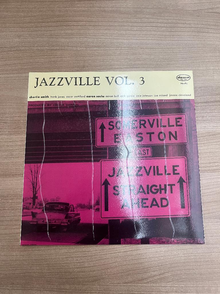 JAZZVILLE - VOL. 3 (FRESH SOUND RECORDS), Gebruikt, Ophalen of Verzenden, 1940 tot 1960, Beschermende buitenhoes