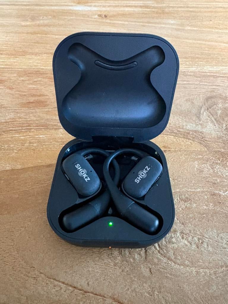 Shokz Open Fit, Audio, Tv en Foto, Hoofdtelefoons, Ophalen, Zo goed als nieuw