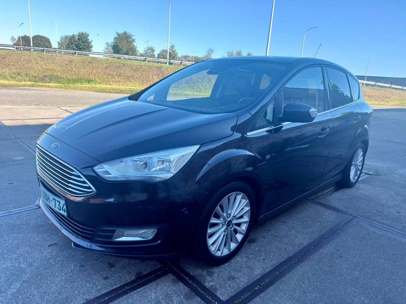 Ford c-max 1.5 benzine euro6 gekeurd voor verkoop blanco, Auto's, Dealer onderhouden, Monovolume, 1498 cc, 4 cilinders