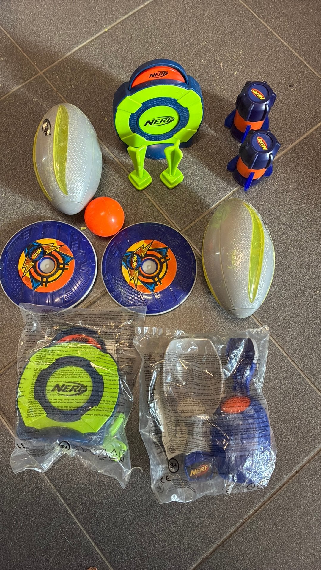 Nerf items, Ophalen, Zo goed als nieuw
