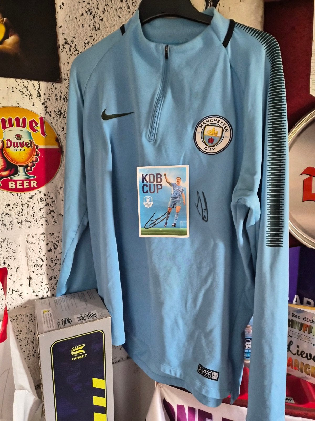 Trui Manchester city... met handtekening king kev, Ophalen