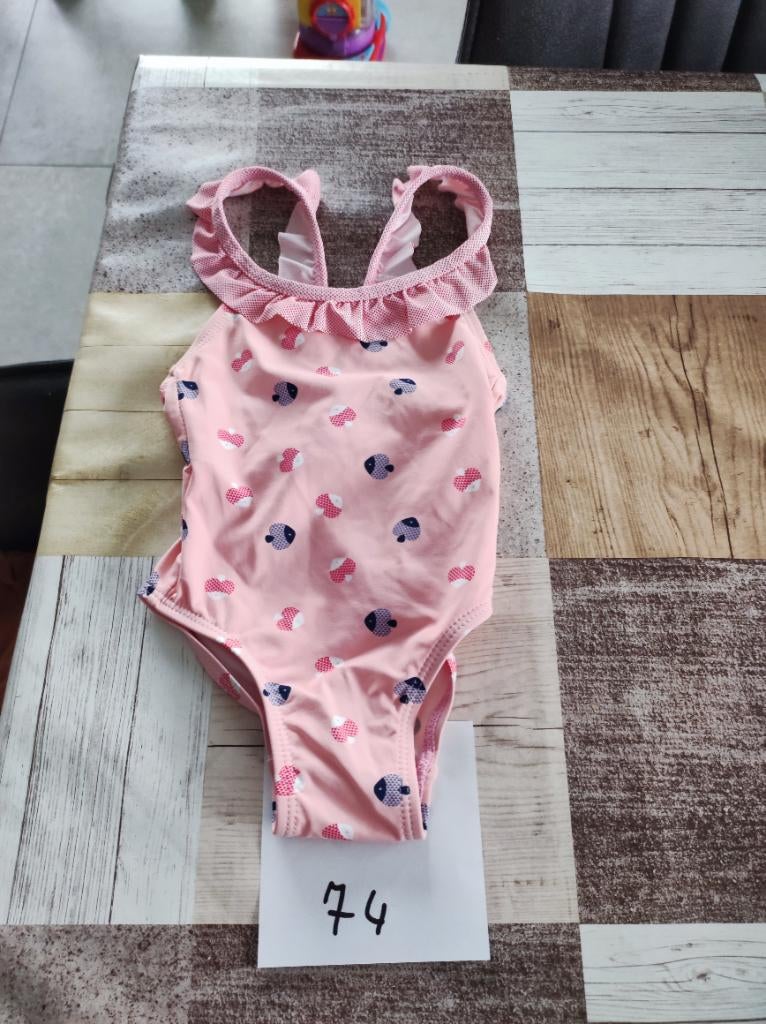 Baby Zwempak en broekjes 74, Kinderen en Baby's, Ophalen, Meisje, Badpak, Zo goed als nieuw