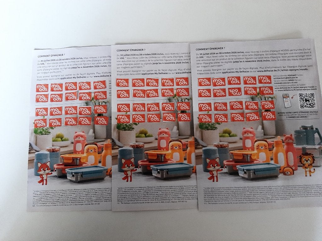 Timbres Delhaize, Enlèvement ou Envoi