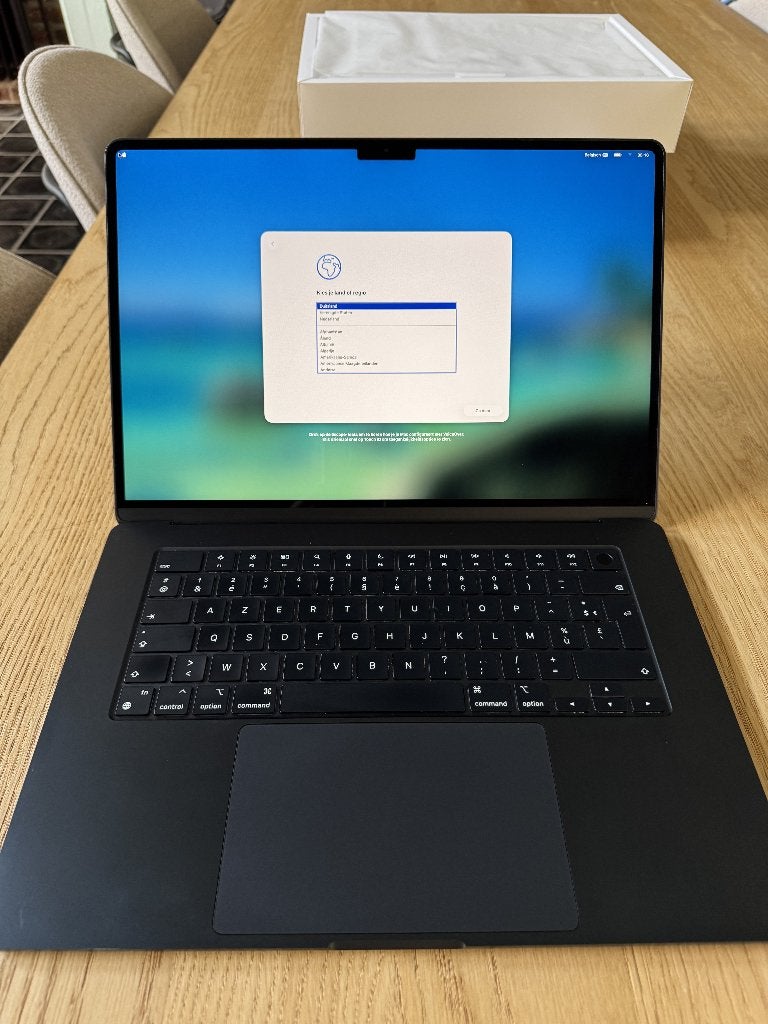 Macbook Air 15" - M3 - 16gb RAM - 512gb SSD - Midnight, Informatique & Logiciels, Apple Macbooks, 512 GB, Comme neuf, Azerty, 15 pouces