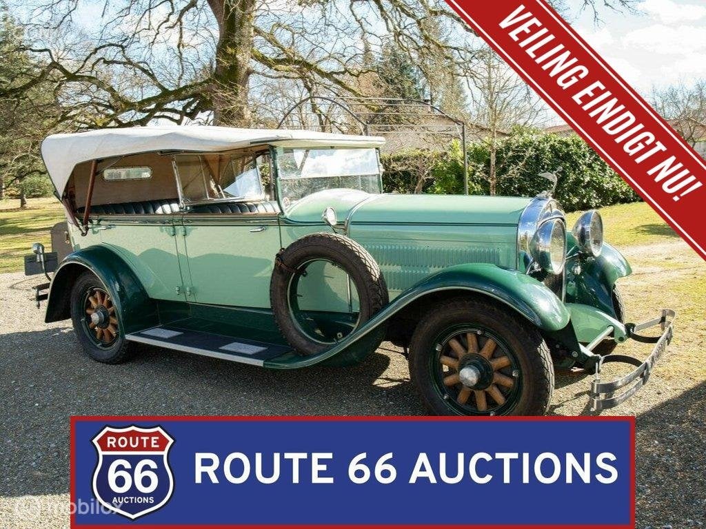 Hudson Super Six | 1929 | Route 66 Auctions, Autos, Oldtimers & Ancêtres, Autres marques, Achat, Entreprise, Boîte manuelle