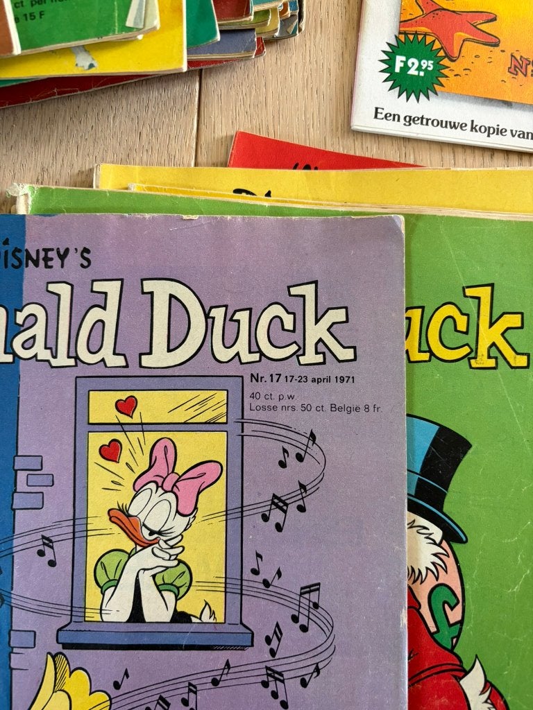 Magazine Donald Duck 1971 en 1975, Enlèvement ou Envoi, Autres types