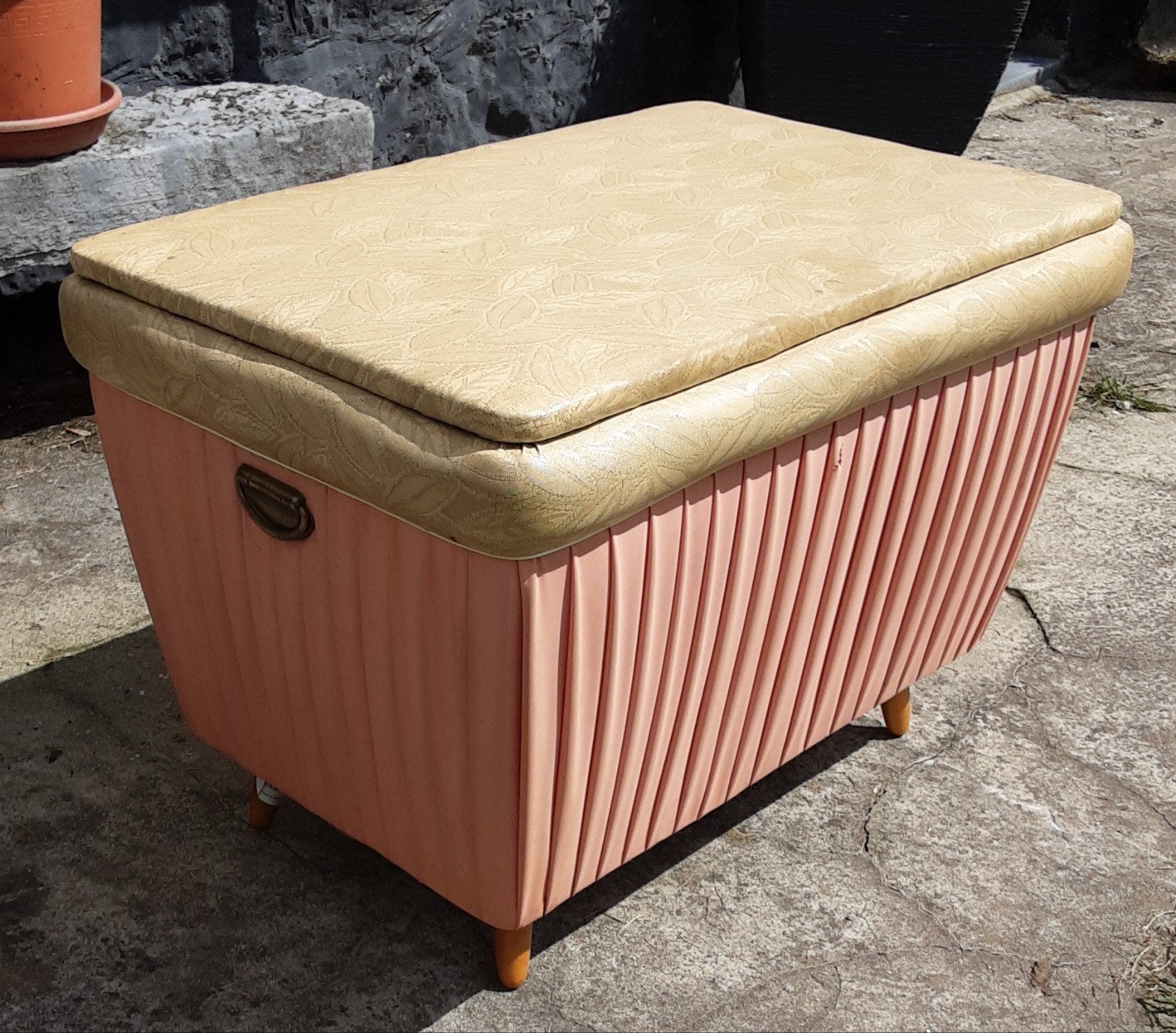 Vintage kist, Ophalen, Overige materialen, Minder dan 50 cm, Gebruikt